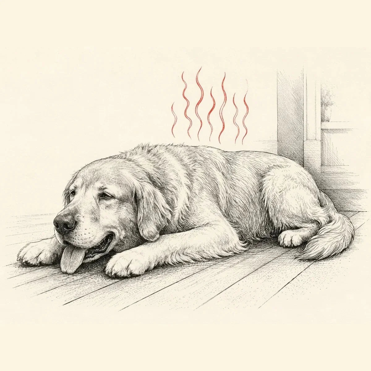 Most of your dog’s cooling happens through CONTACT. Not air.