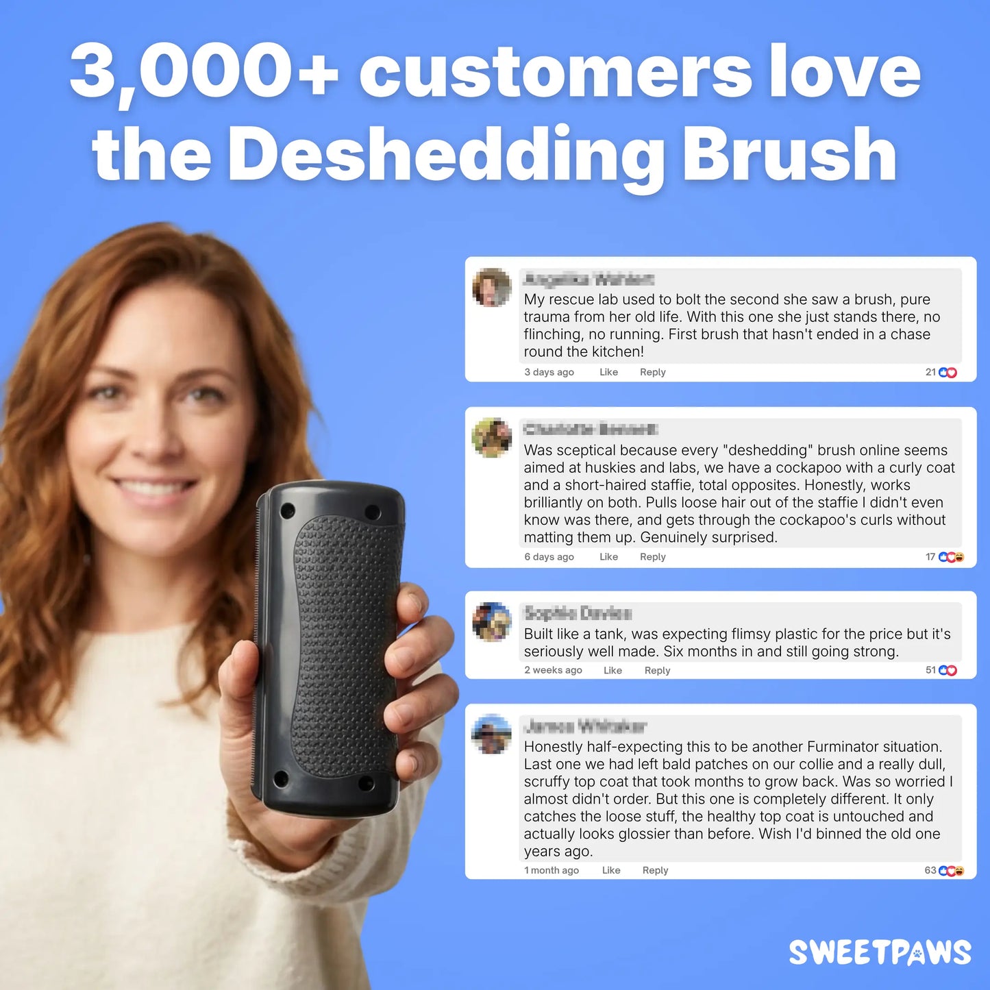 Deshedding Brush - Bestseller